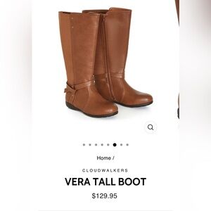 NIB CLOUDWALKERS WIDE TALL BOOTS